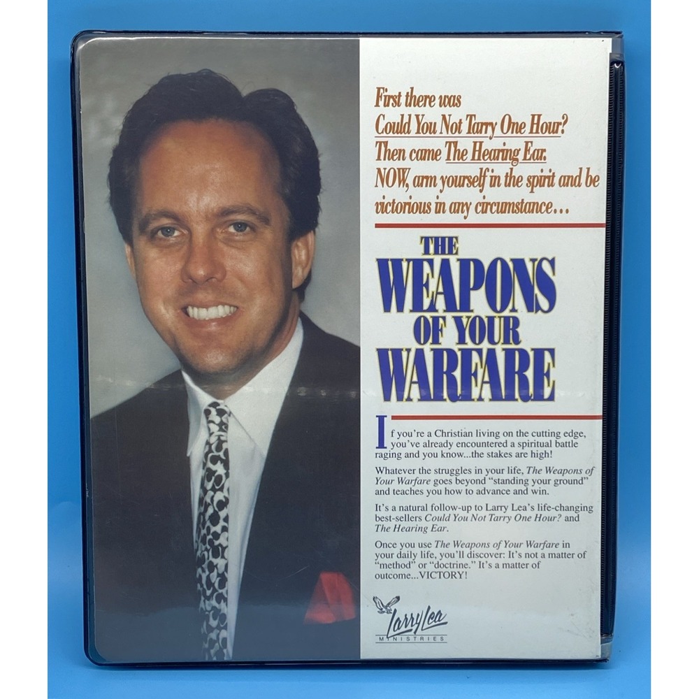Larry Lea THE WEAPONS OF YOUR WARFARE Vintage 8-Cassette Audio Box Set Complete - Picture 2 of 4